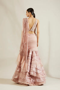 Chateau Rose Drape Saree
