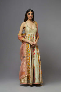 Ivory Multi Anarkali