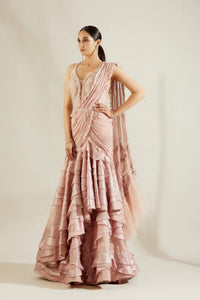 Chateau Rose Drape Saree