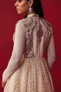 Ivory Mandala Jacket, Top and Skirt Set