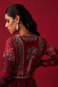 Pink Nature’s Bounty Anarkali and Sharara set
