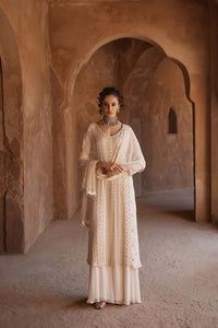 Ivory Elongated Kurta Set