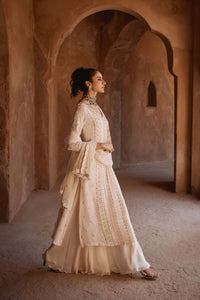 Ivory Elongated Kurta Set
