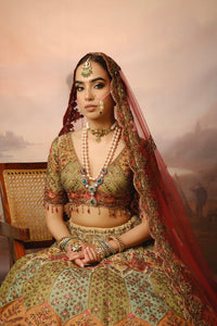 Kesariya Multi Lehenga