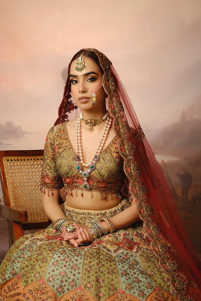 Kesariya Multi Lehenga