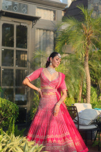 Rose Kareena Lehenga
