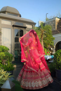 Rose Kareena Lehenga