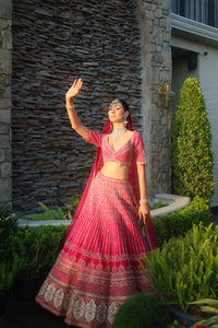 Rose Kareena Lehenga